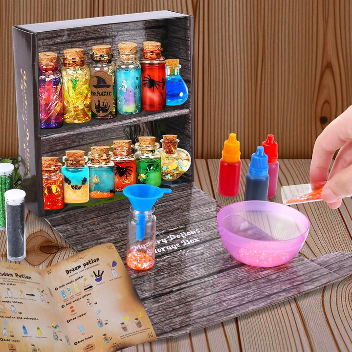UCAMP DIY Kreative Geschenk für Kinder,Zaubertrank Bastelset,Zauberer Zaubertrank Flaschen,Handwerk