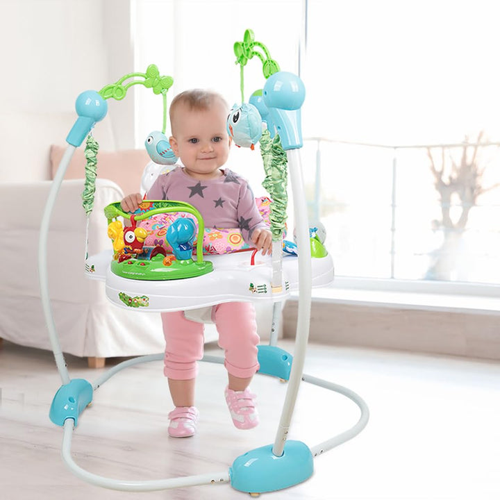 5-in-1 Lauflernhilfe für Babys, mit verstellbaren Höhen, Gehfrei Babywalker ab 6 Monate, bis zu 25 k
