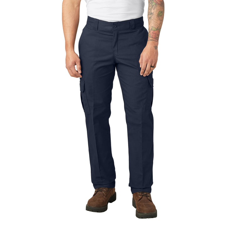 Dickies Herren Regular Straight Stretch Twill Cargo Hose M Dunkles Marineblau, M Dunkles Marineblau
