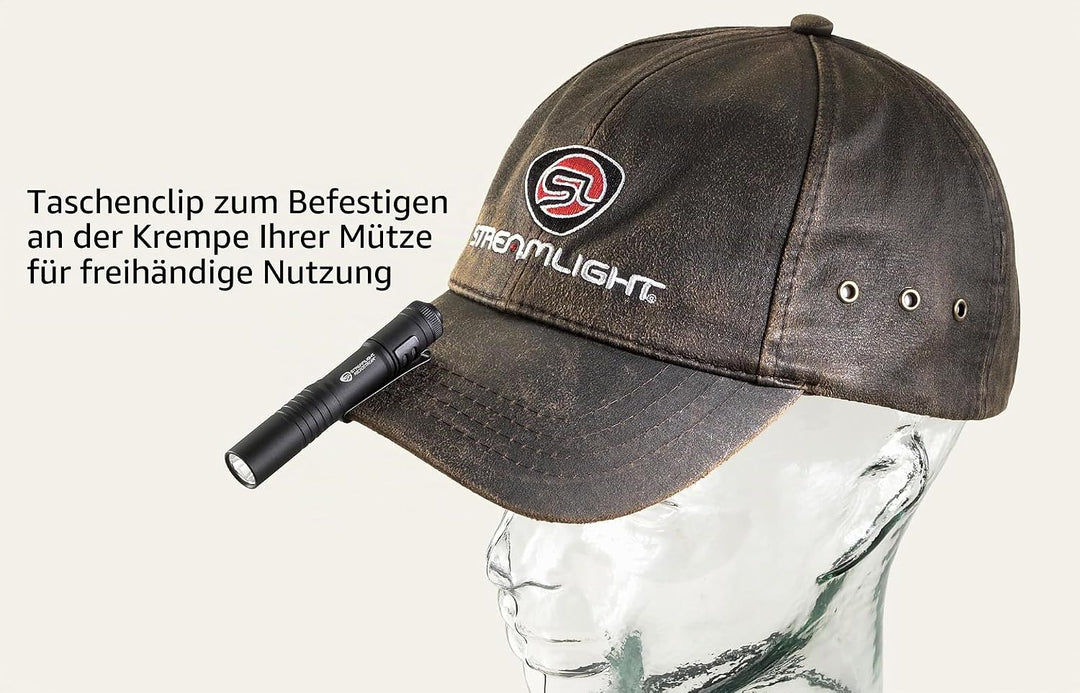 Streamlight 66318 MicroStream 45-Lumen Tägliches Tragen Ultra-Kompakt-Taschenlampe mit AAA-Alkalibat