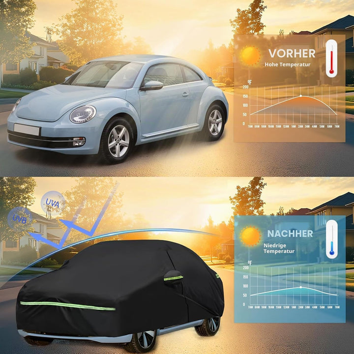 Autoplane Wasserdicht Atmungsaktiv Kompatibel mit VW Beetle 1960-2023