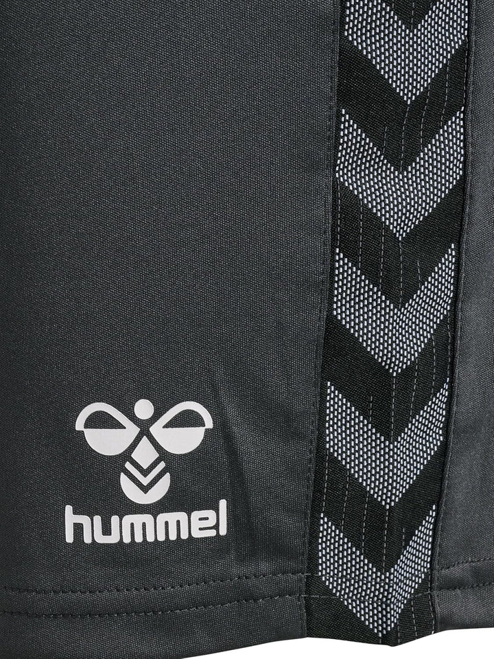 hummel Damen Shorts Hmlauthentic Pl Shorts Woman XS Asphalt, XS Asphalt