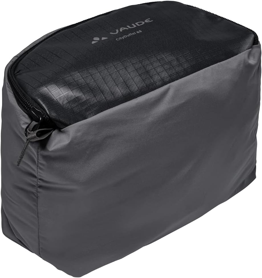 VAUDE Reisetasche CityDuffel 65 Liter, Duffel Bag, Black, Einheitsgrösse Einheitsgrösse Schwarz, Ein