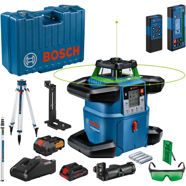 Bosch Professional GRL 650 + BT 170 + GR 500 Rotationslaser selbstnivellierend Reichweite (max.): 65