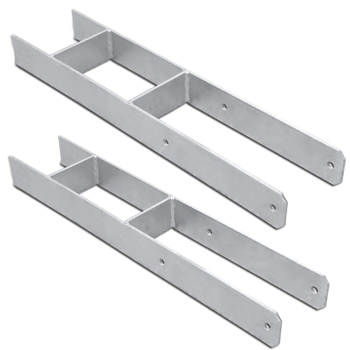 Sonnewelt H Anker Pfostenträger Pfostenträger H-Form Betonschuhe Holzbalken H-pfosten Pergola Carpor
