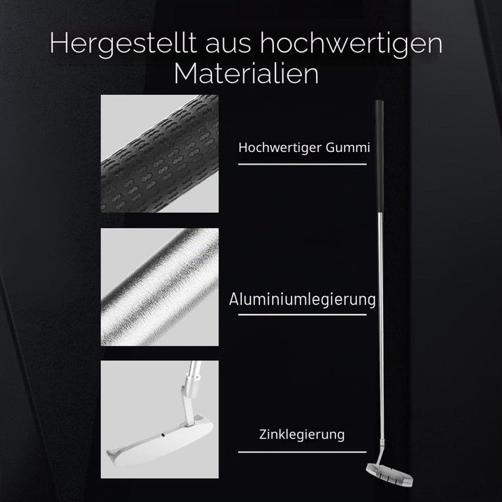 BOROCO Golfschläger Set,Indoor Golf Putter Kit,Practice Training Club Minigolf Set mit Bällen und Ta