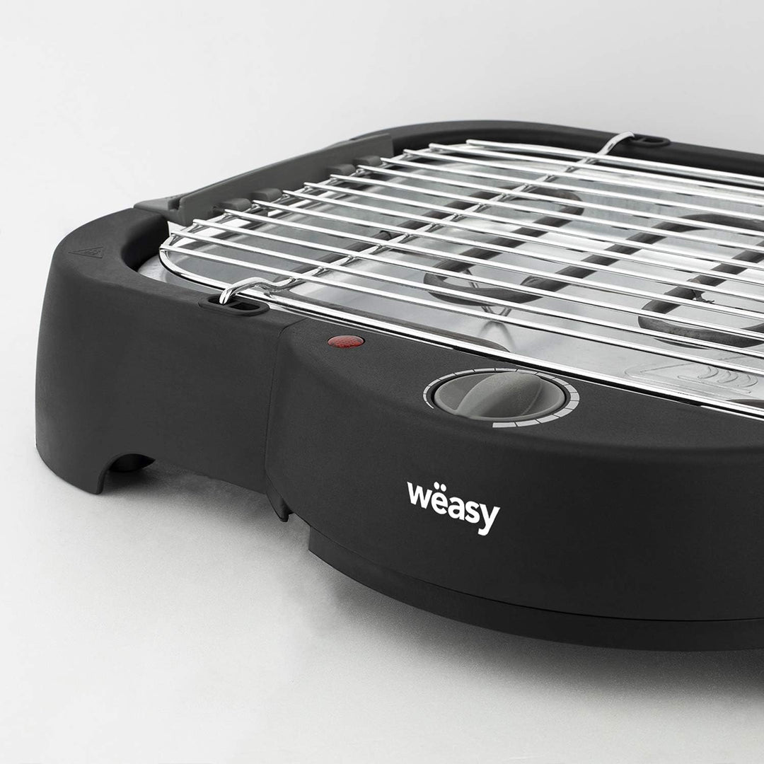 Wëasy Elektrischer Grill GBE40, Multifunktionaler Tischgrill, Innen-/Aussengebrauch, Regulierbarer T