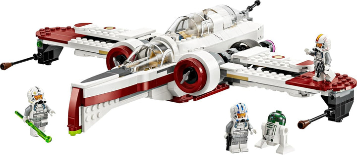 LEGO Star Wars 75402 ARC-170 Starfighter Spielzeug mit 4 Minifiguren inkl. Klon-Piloten und R4-P44 D