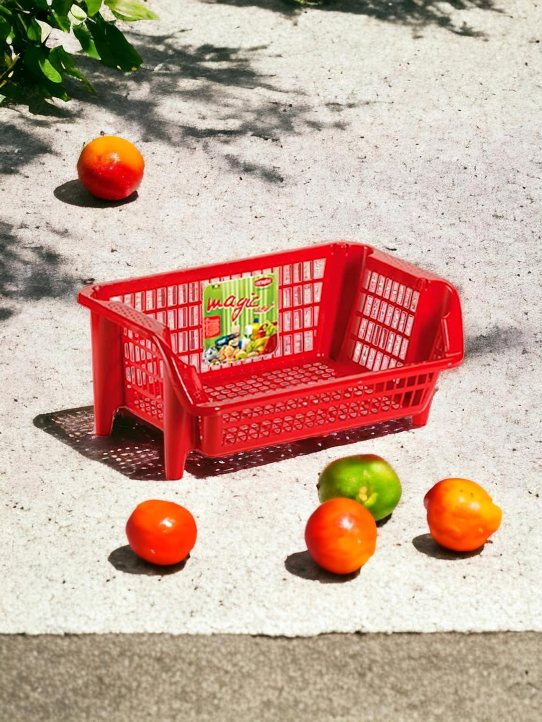Magic Korb Milleusi 54 x 38 x 24 cm Pro Rot, Rot