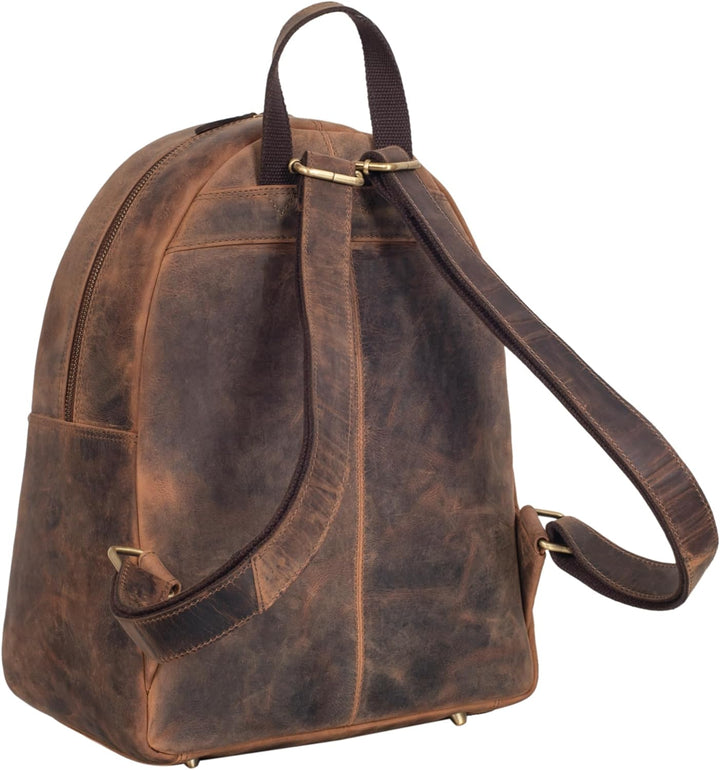STILORD 'Flynn' Grosser Rucksack Leder XL Lederrucksack für Damen Herren Laptop Rucksack Reiserucksa