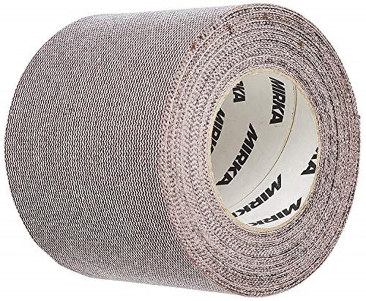 Mirka Abranet Netz-Schleifrolle 115 mm x 10 m Klett / Korn P600 / 1 Rolle / zum Schleifen von Holz,