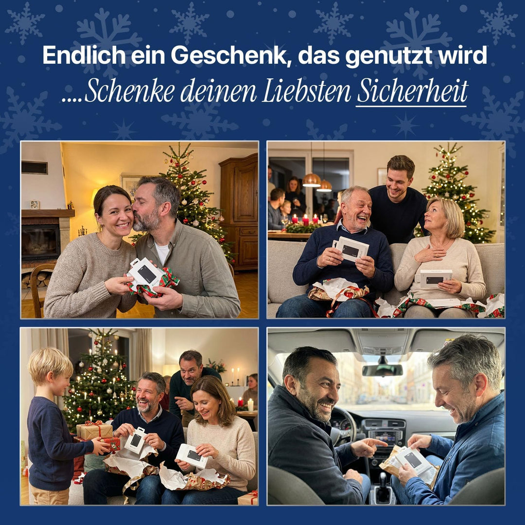 TRACKCARD® die Air Tag Karte im Kartenformat für die Brieftasche | Wiederaufladbar, smart & wasserdi
