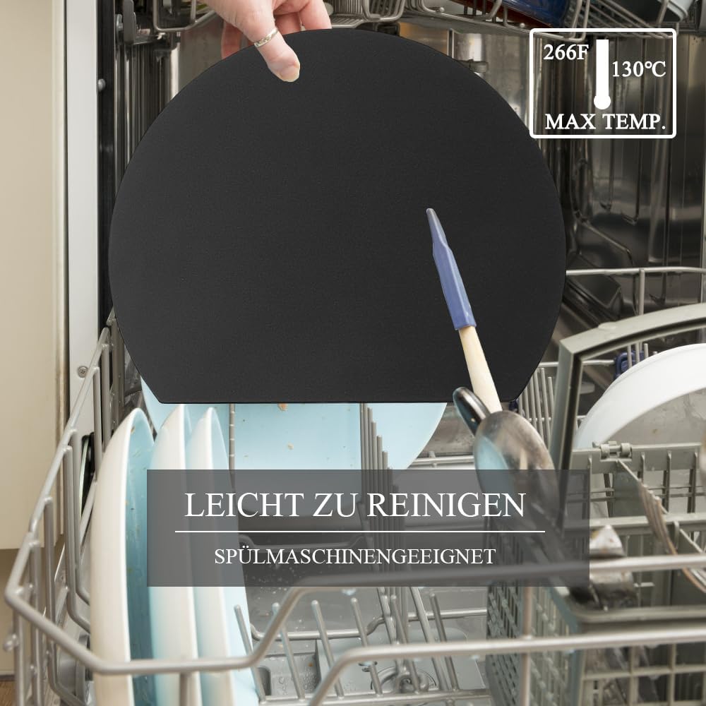 TPU Schneidebrett Extra Large rutschfest und leicht zu reinigen spülmaschinenfest BPA-frei fühlt sic