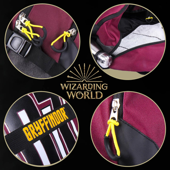 Harry Potter Rucksack, Schultasche, Jugendrucksack, Gepäcktasche, Reiserucksack, Hogwarts Quidditch