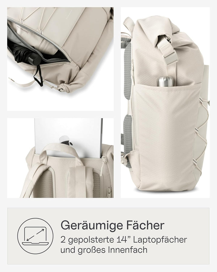 Kapten &amp; Son Rucksack Yoho Sandstone 24-30 L, Sandstone