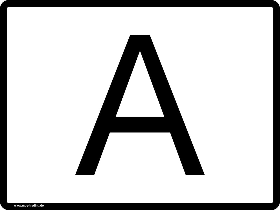 2 Stück – Abfalltafel A-Schild gem. § 55 KrWG und ALT § 56 KrWG §52 Abfalltransport Magnetisch Warnt