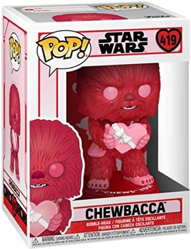 Funko Pop! Star Wars: Valentines-Cupid Chewbacca - Vinyl-Sammelfigur - Geschenkidee - Offizielle Han