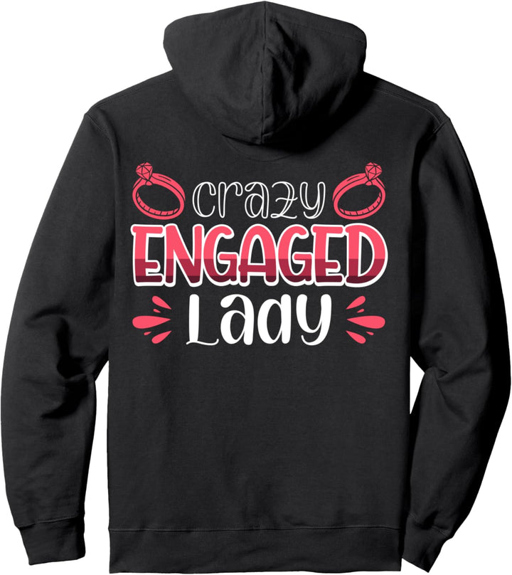 Vwol Verrückte Verlobte Lady Pullover Hoodie