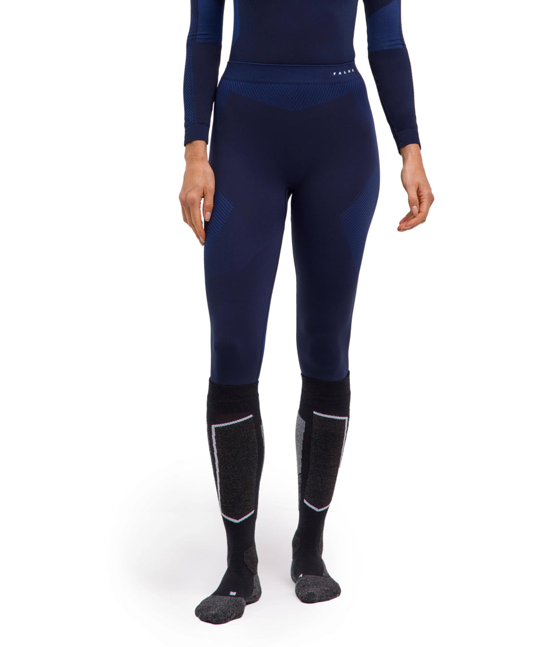 FALKE Damen Warm Long Funktionsunterhose lang für milde bis kalte Temperaturen Funktionsunterwäsche