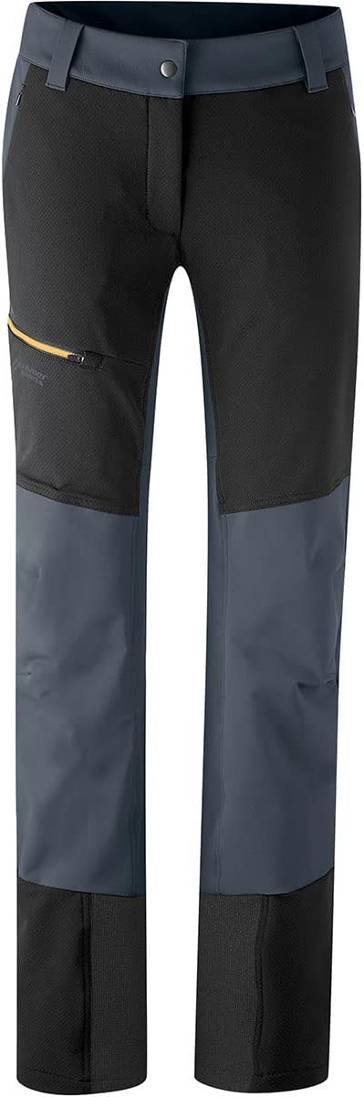 Maier Sports Damen Ofot Hybrid Hose Bergsporthose Skitourenhose Blau 36, Blau 36