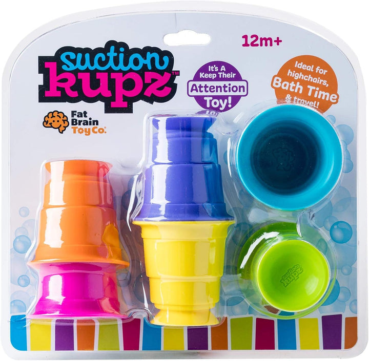Fat Brain FA183-1 Suction Kupz Creative Toy, multicolor, Suction Kupz