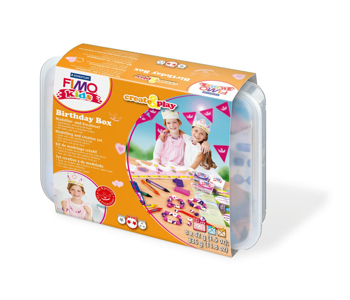 Staedtler 8033 04 - Fimo Kids Create and Play Birthday Box Princess, Princess