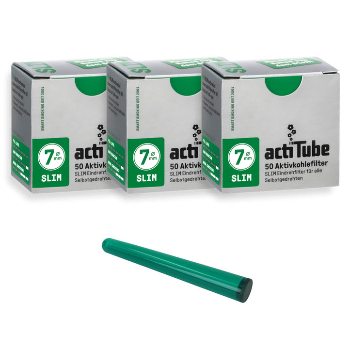 actiTube Aktivkohlefilter, Silber, 3x50(150), 3x50(150)