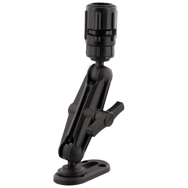 Scotty, Ball-Montagesystem, Getriebekopf und Low-Profile-Schiene, schwarz, beige, Einheitsgrösse