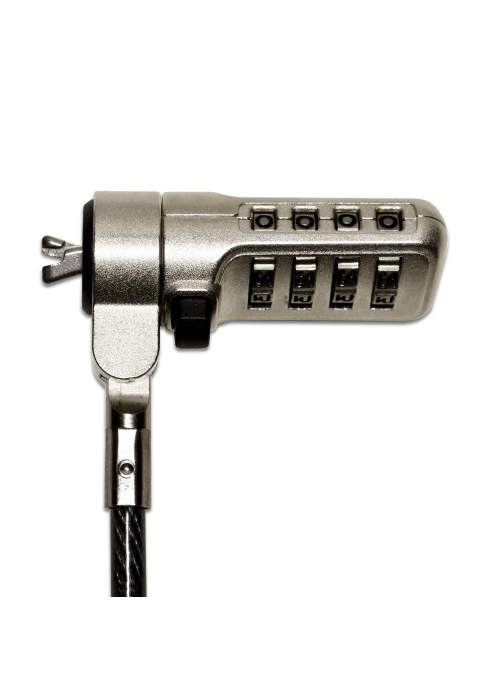 Port Designs DesignsConnect Combination Security Cable for Noble Wedge Slot (901212) Kombination, ed