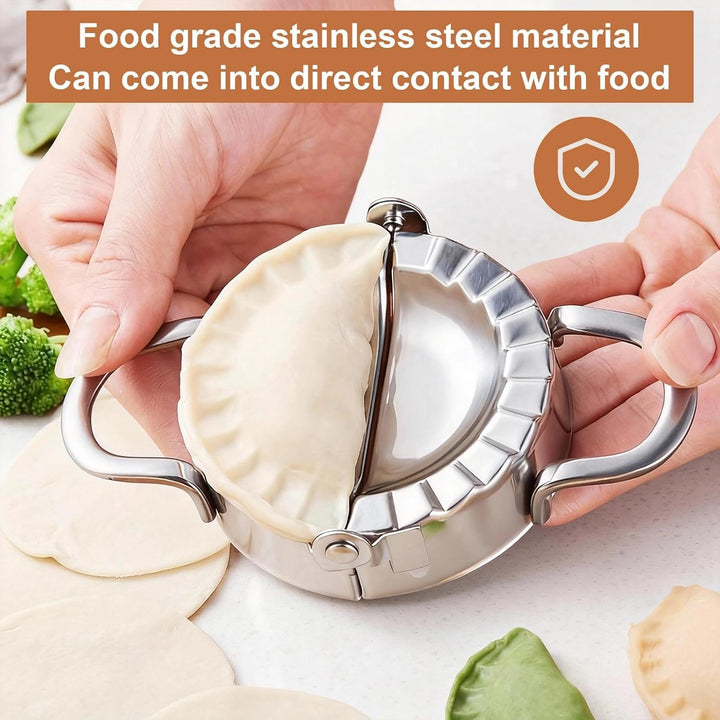 8 Stück Ravioli Former Dumpling Maker Set Teigtaschenformer Edelstahl Empanadas Maker Tortellini Mau
