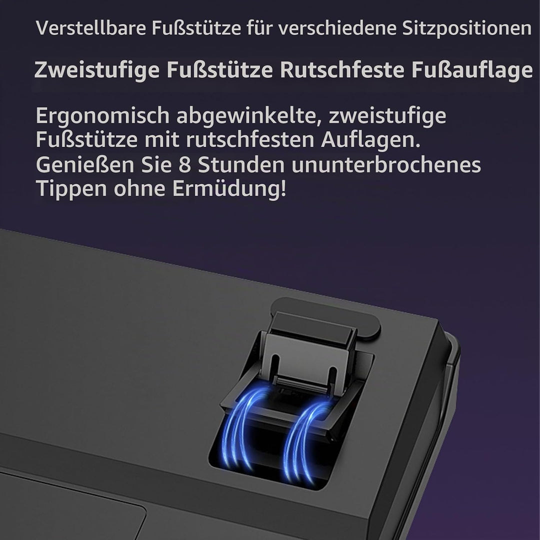 Zunate Mechanischer Nummernblock, 34 Tasten, Kabelgebundener USB-C-Ziffernblock, RGB-Hintergrundbele