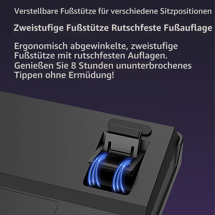 Zunate Mechanischer Nummernblock, 34 Tasten, Kabelgebundener USB-C-Ziffernblock, RGB-Hintergrundbele