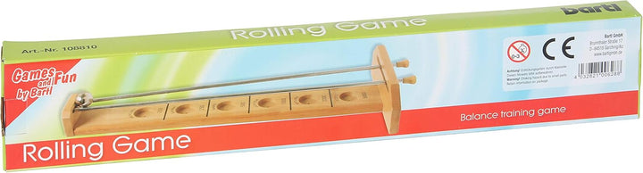 Bartl 108810 Rolling Game - Planeten-Spiel Wer rollt die Kugel am weitesten?