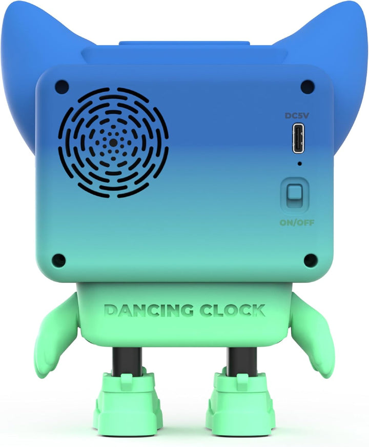Mob Wecker und Lautsprecher, Bluetooth, für Kinder, Tanz in Musik, LCD-Display, emotional & beruhige