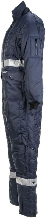 Grösse XXXL Herren Planam Kühl-/Gefrierhaus Kühlhaus Overall marine Innenfutter rot Modell 5124 Mari