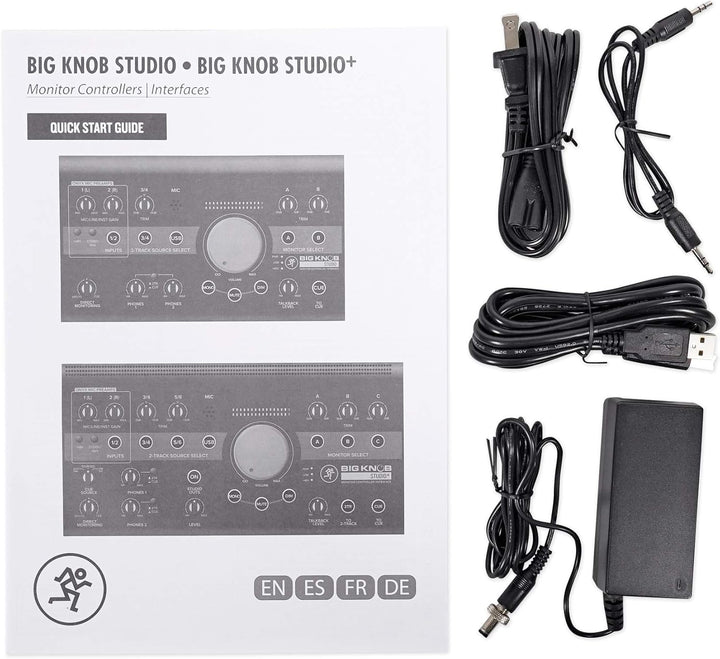 Mackie Big Knob Studio+ Studio+ 4x3 Audio-Schnittstelle, Studio+ 4x3 Audio-Schnittstelle