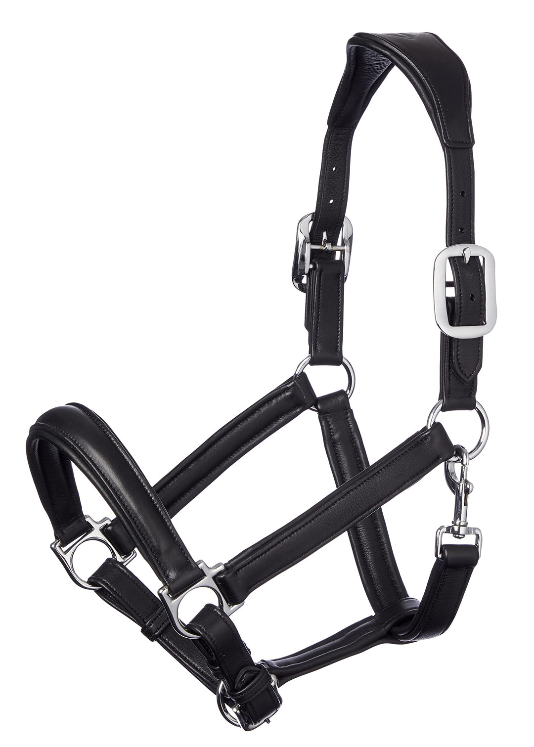 LeMieux Anatomic Leather Headcollar Anatomisches Lederhalfter
