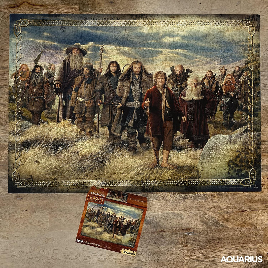 Aquarius The Hobbit Puzzle (3000 Piece Jigsaw Puzzle) - Glare Free - Precision Fit - Virtually No Pu