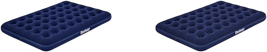 Bestway Luftbett Blue Horizon XT mit externer Elektropumpe Double XL/Lo 191 x 137 x 22 cm & Luftbett