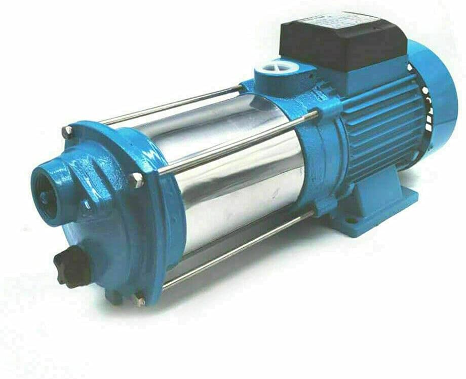 Wasserpumpe 5-stufige Kreiselpumpe 1300W Hauswasserwerk 4000 l/h Max. Förderhöhe: 98m; Max. Druck: 9