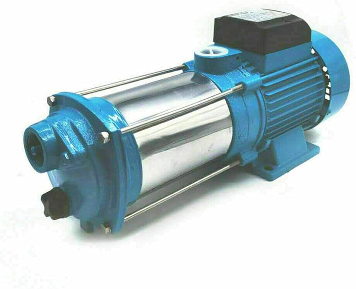 Wasserpumpe 5-stufige Kreiselpumpe 1300W Hauswasserwerk 4000 l/h Max. Förderhöhe: 98m; Max. Druck: 9