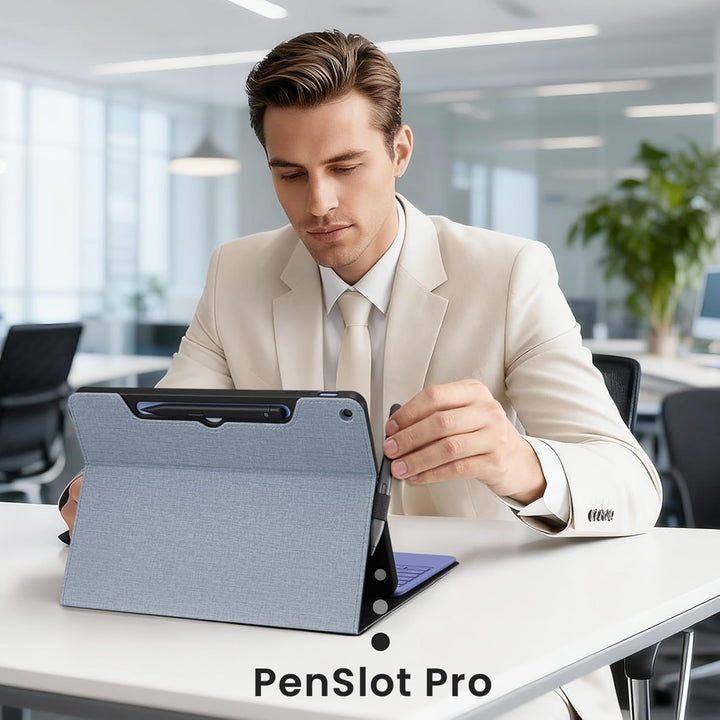Omnpak Hülle für Microsoft Surface Pro 12 （2025 ） 12 Zoll, Lightweight Protective, Multiple Angle, S