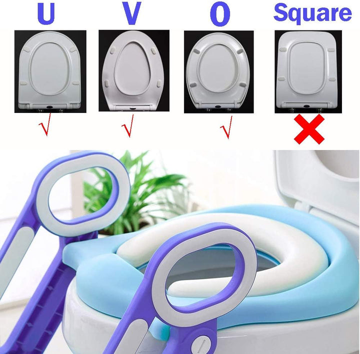 Toilettensitz kinder, toilettentrainer, Einstellbar und faltbar (YE248499_01), Ye248499_01