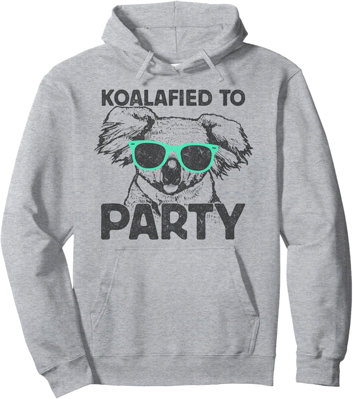 Trendy Koalafied To Party Pullover Hoodie