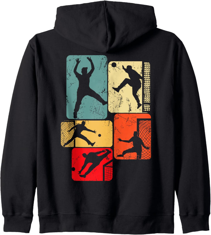 Handball Torwart Handballer Jungen Kinder Männer Kapuzenjacke