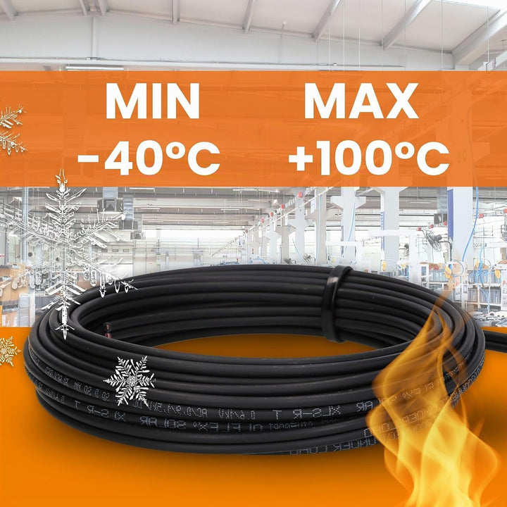 LappKabel Bund Lapp ÖLFLEX SOLAR XLS-R T BK/RD Solarkabel Zwillingsleitung 20m 2x2.5mm², 20m 2x2.5mm