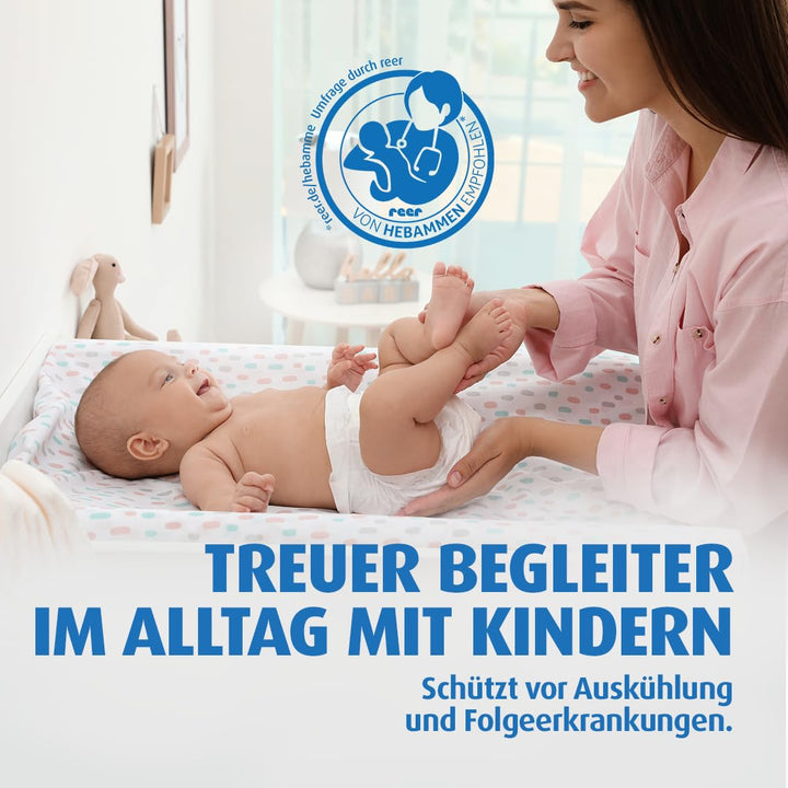 Reer FeelWell Air Heizlüfter für Babys 3in1 - Zuverlässig, Wärmend, Sicher - 2 Wärmestufen und Kühlf