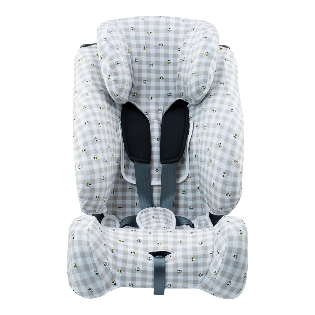 JYOKO Kids Bezug kompatibel mit Klippan Triofix, Century (Picnic Vichy, KLIPPAN Century)