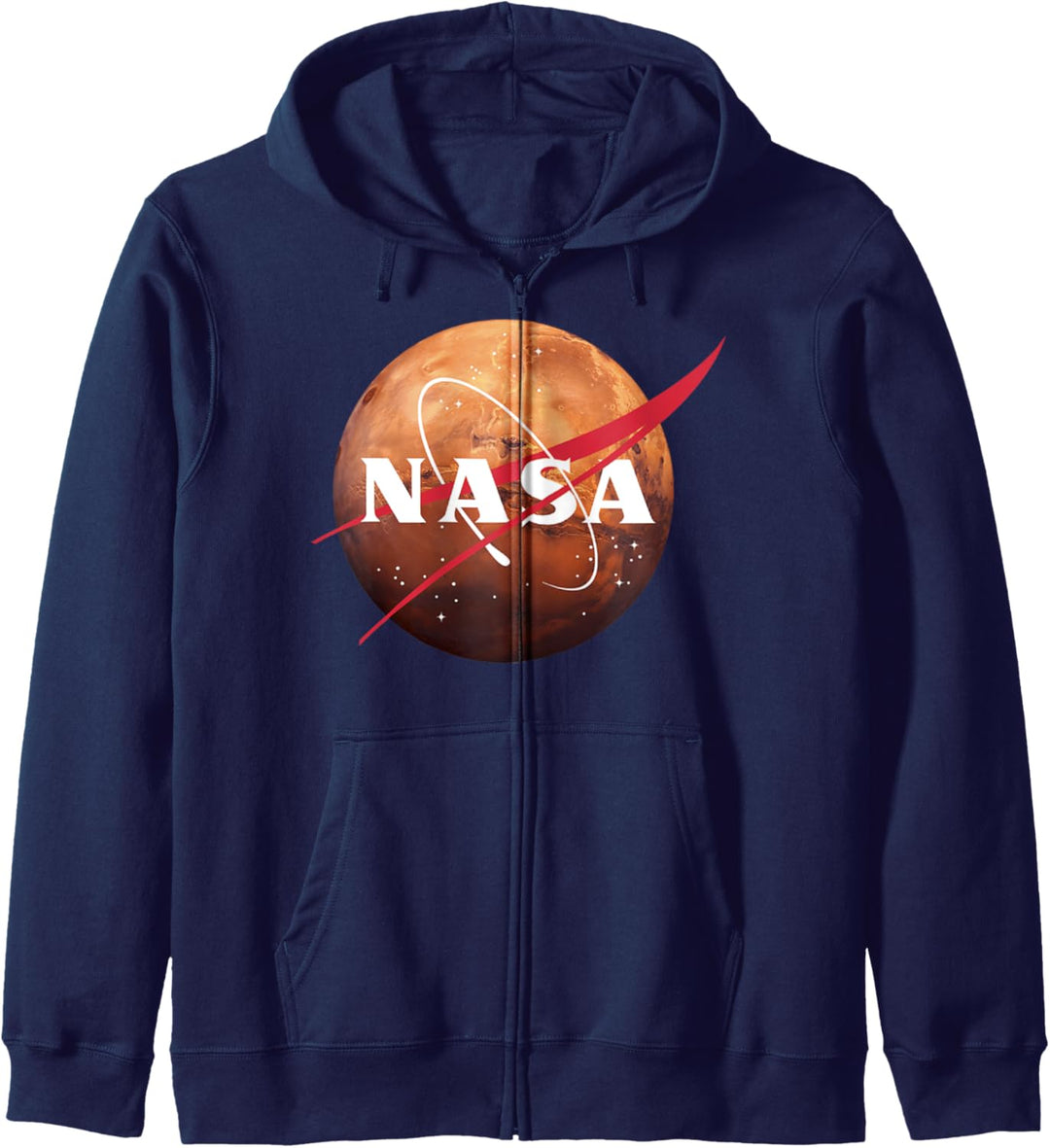 NASA Mars Planet Logo Kapuzenjacke