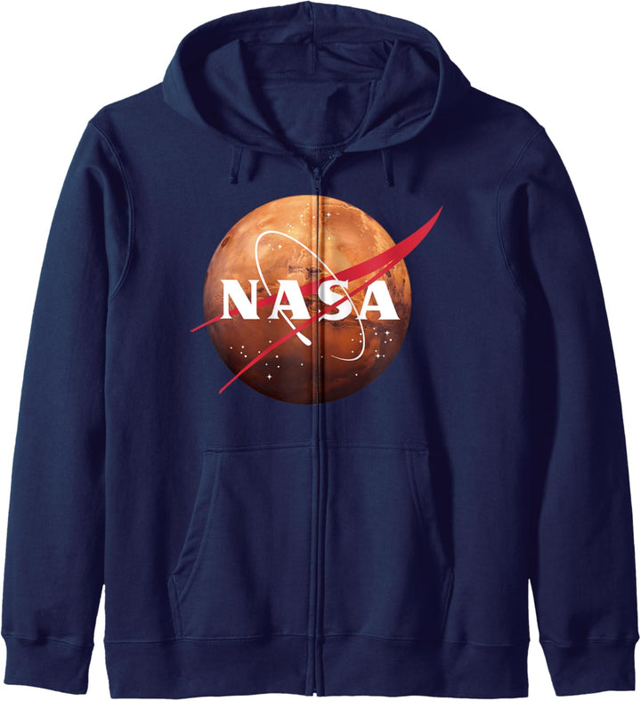 NASA Mars Planet Logo Kapuzenjacke